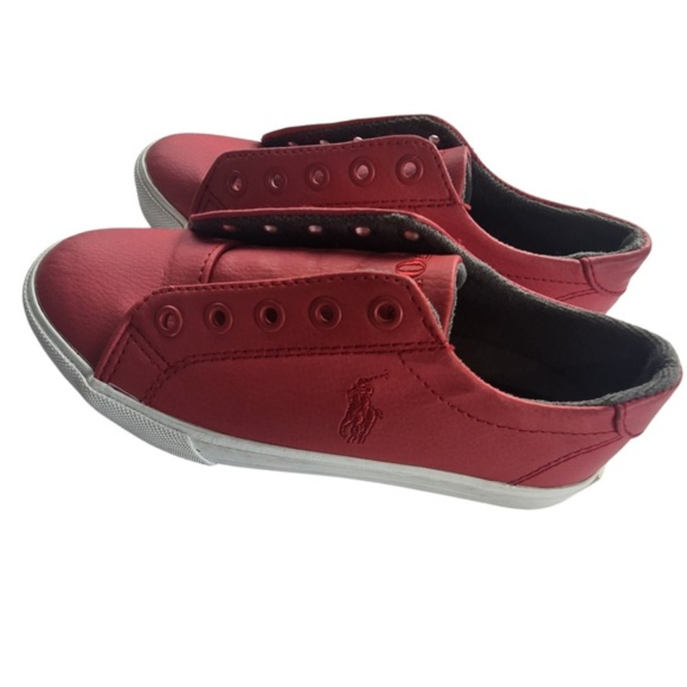 🆕️*NWOT* Ralph Lauren - Polo - Kids Shoes - Size 13 - Red - Fall, indoors, etc.